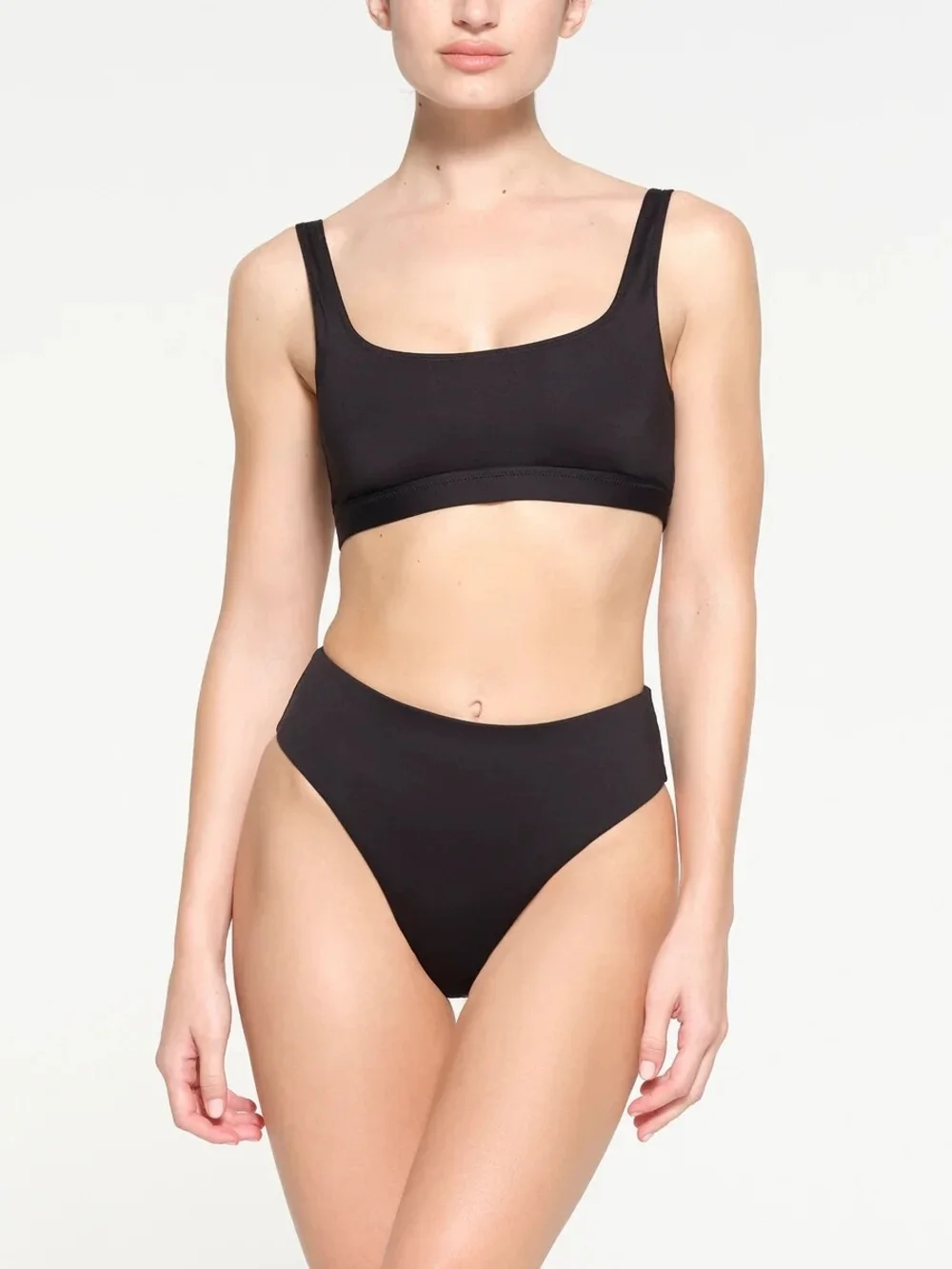 NWT SKIMS Recycled Swim Tank Bikini Top Only