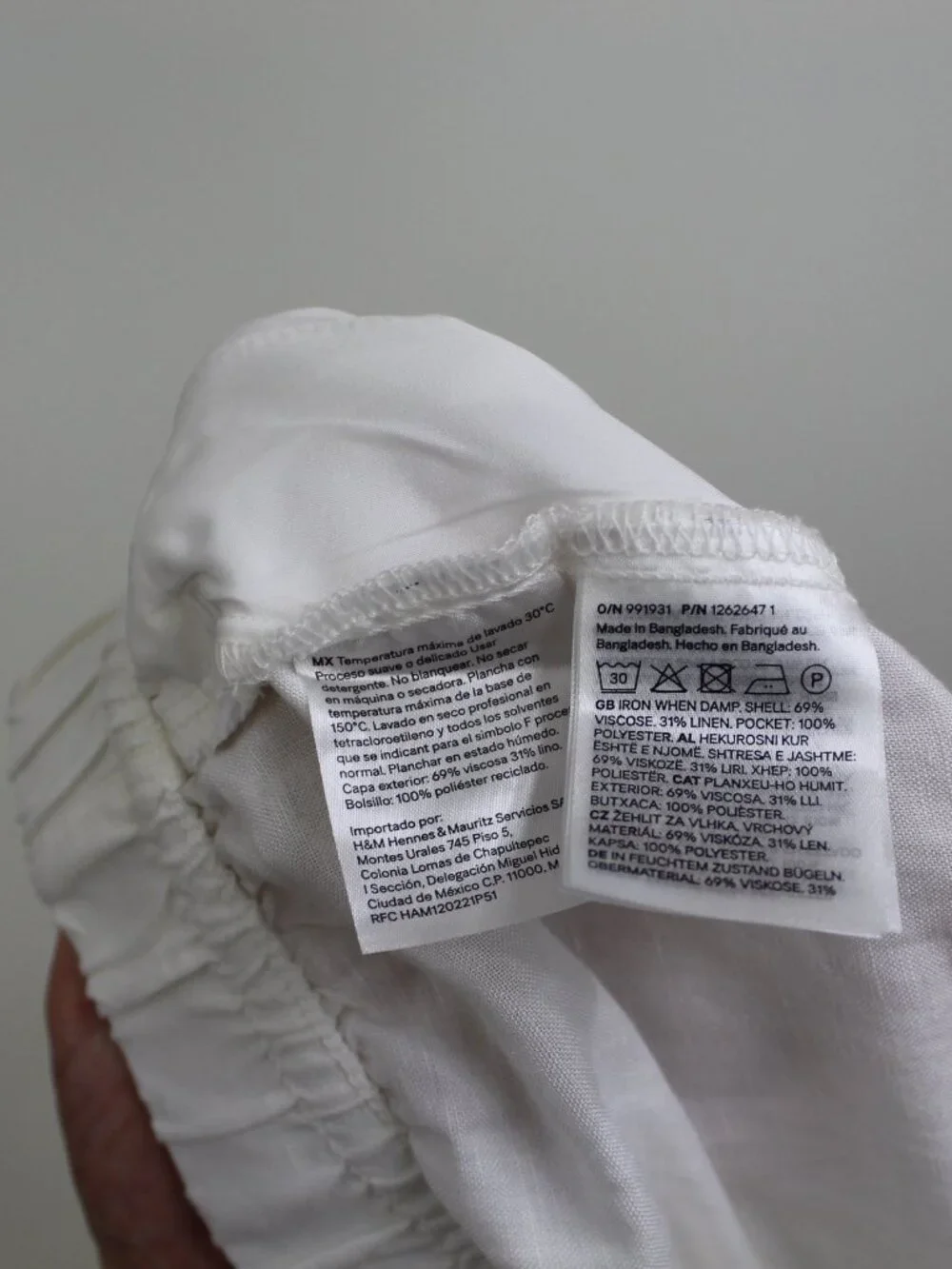 H&M wide leg