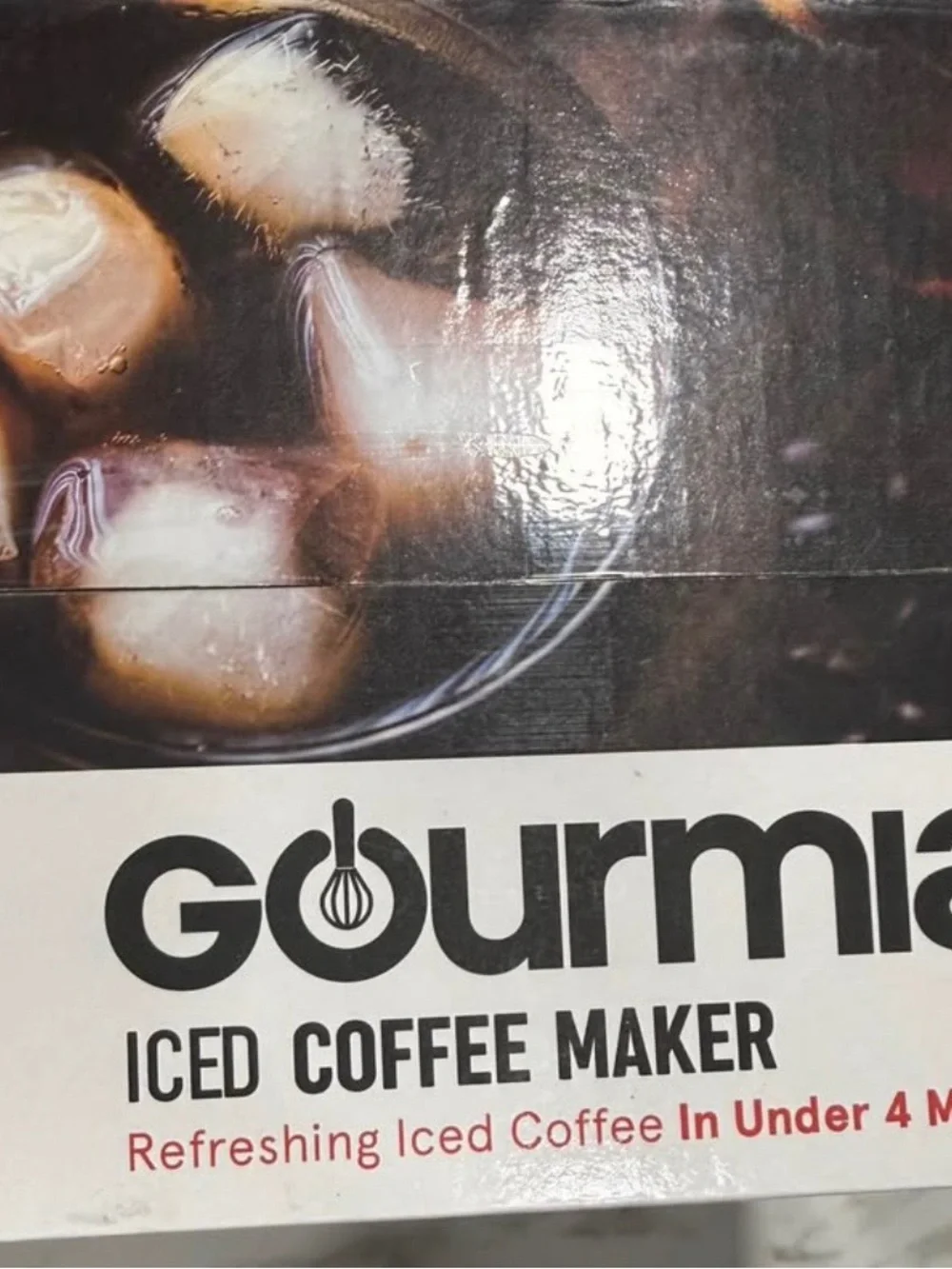Gourmia silver iced