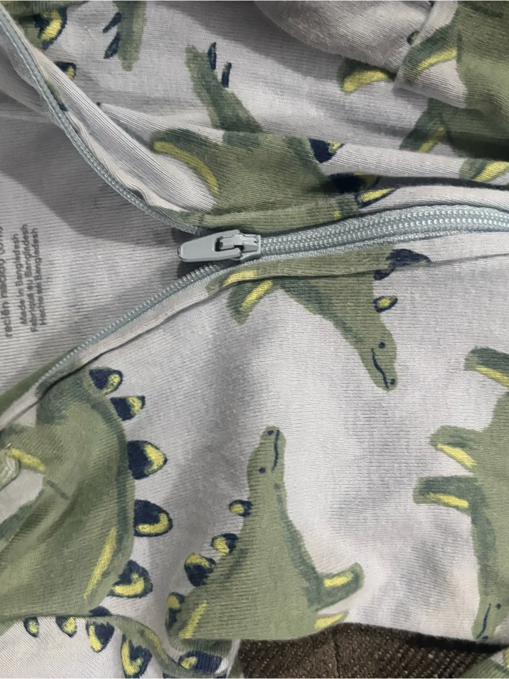 Carters soft zipped