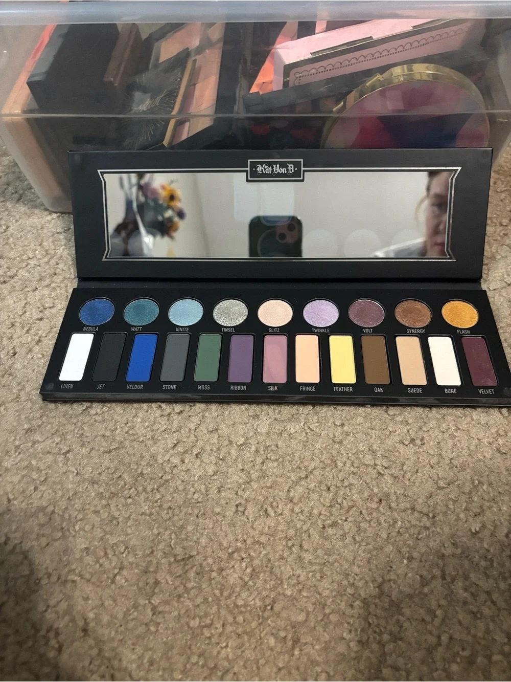 Kat Von D sleek rectangular