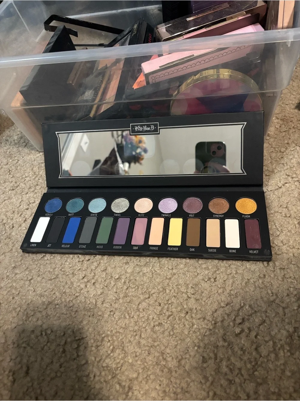 Kat Von D sleek rectangular