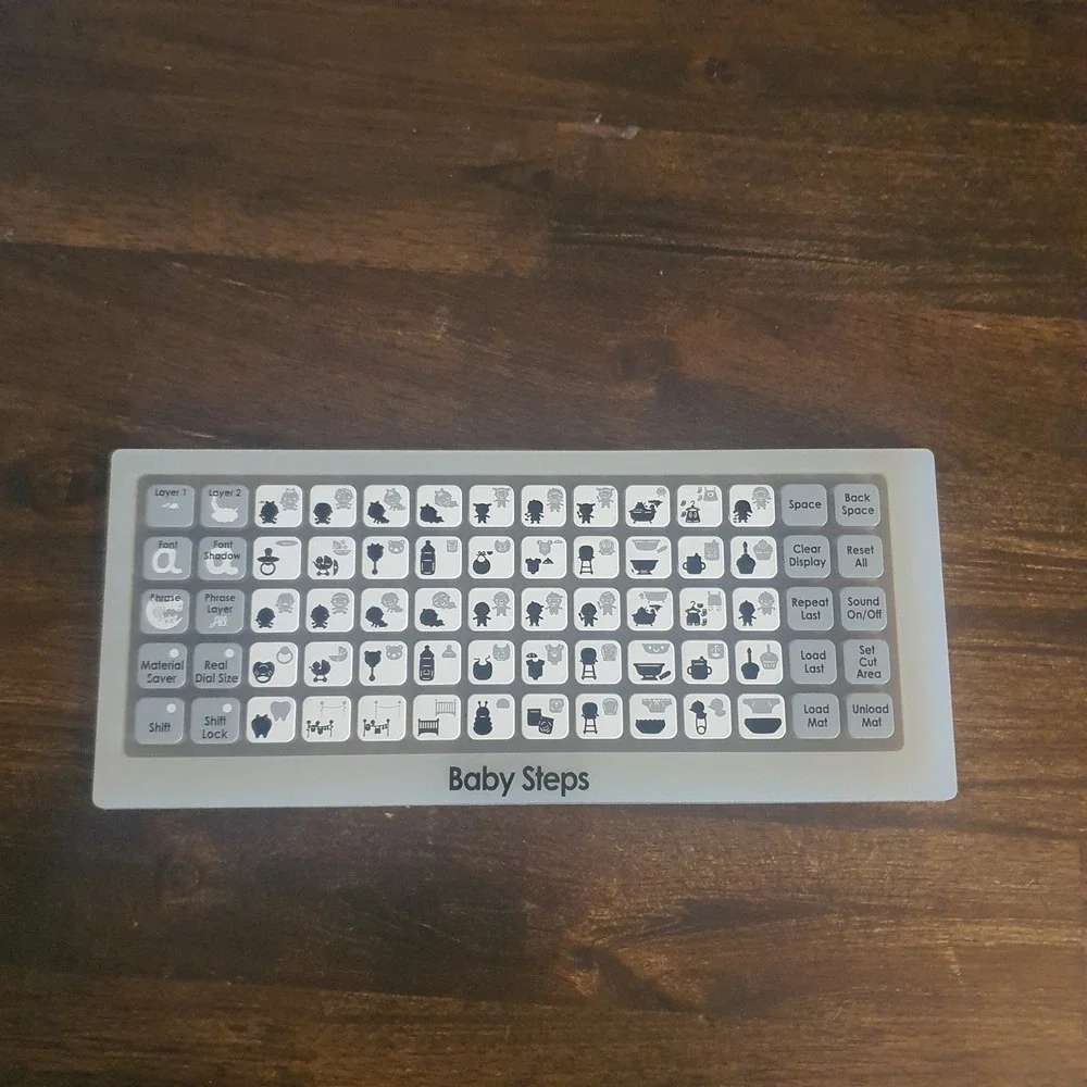 Cricut baby steps