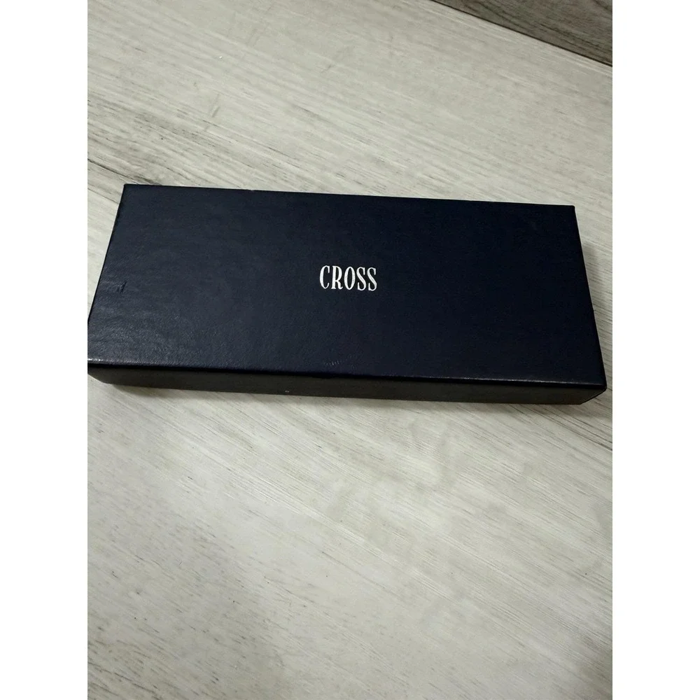 1987 Silver Cross USA Ballpoint Pen Pencil Set Original Box‎