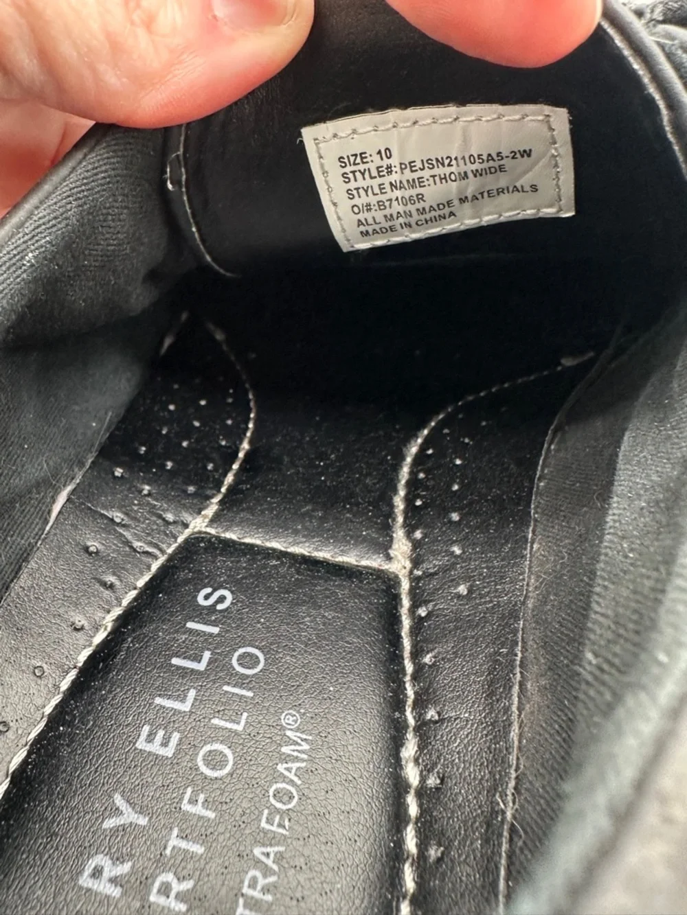 Perry Ellis sleek black