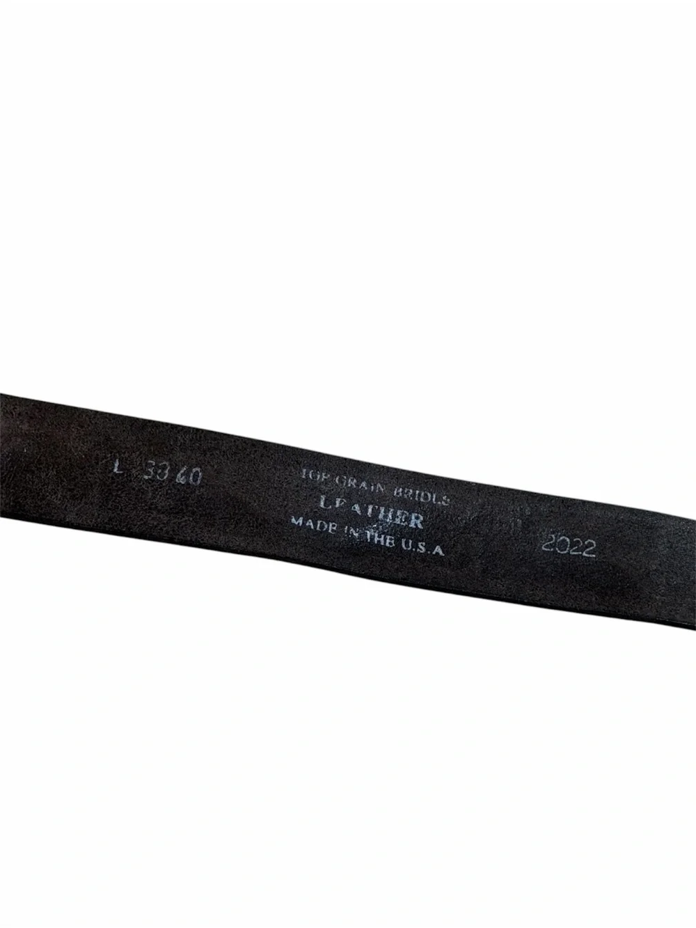 N/A black embossed