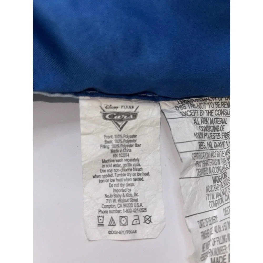 Reversible Disney Pixar Cars Comforter  for Toddler‎ Bed