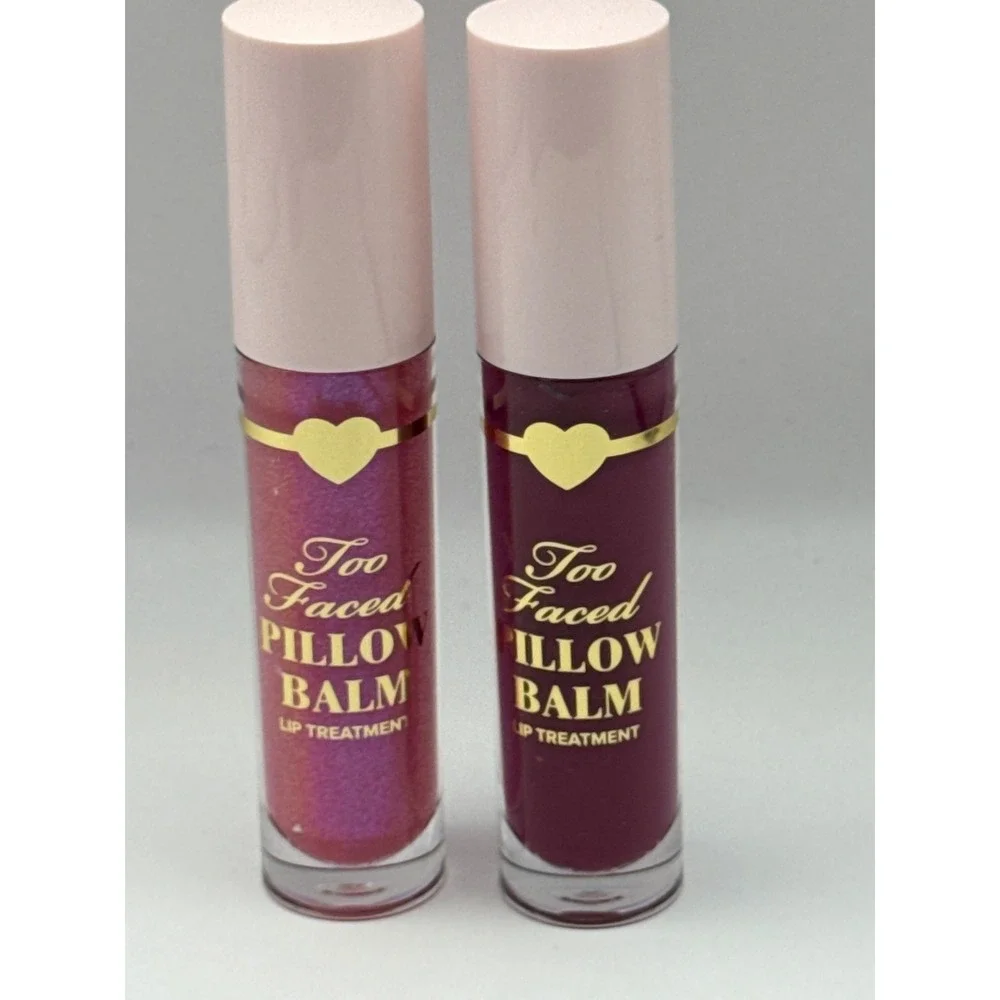 Too Faced Pillow Balm Dream Duo Limited Edition Lip Balm Fairy Berry Jam‎ Kiss