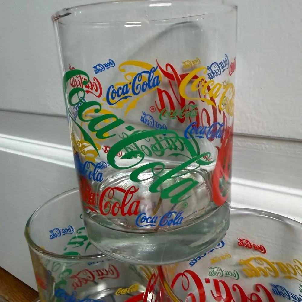Coca Cola set six
