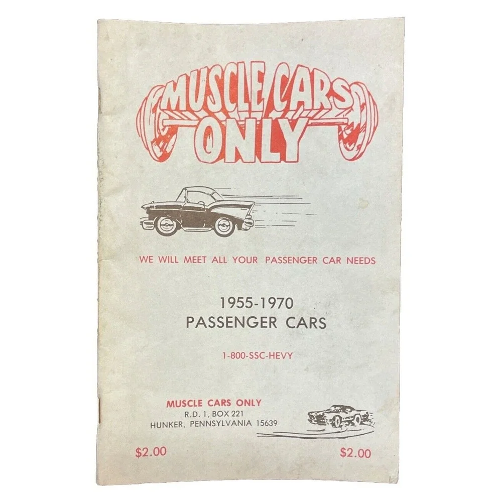 1955-1970‎ Passenger Cars By Muscle Cars Only