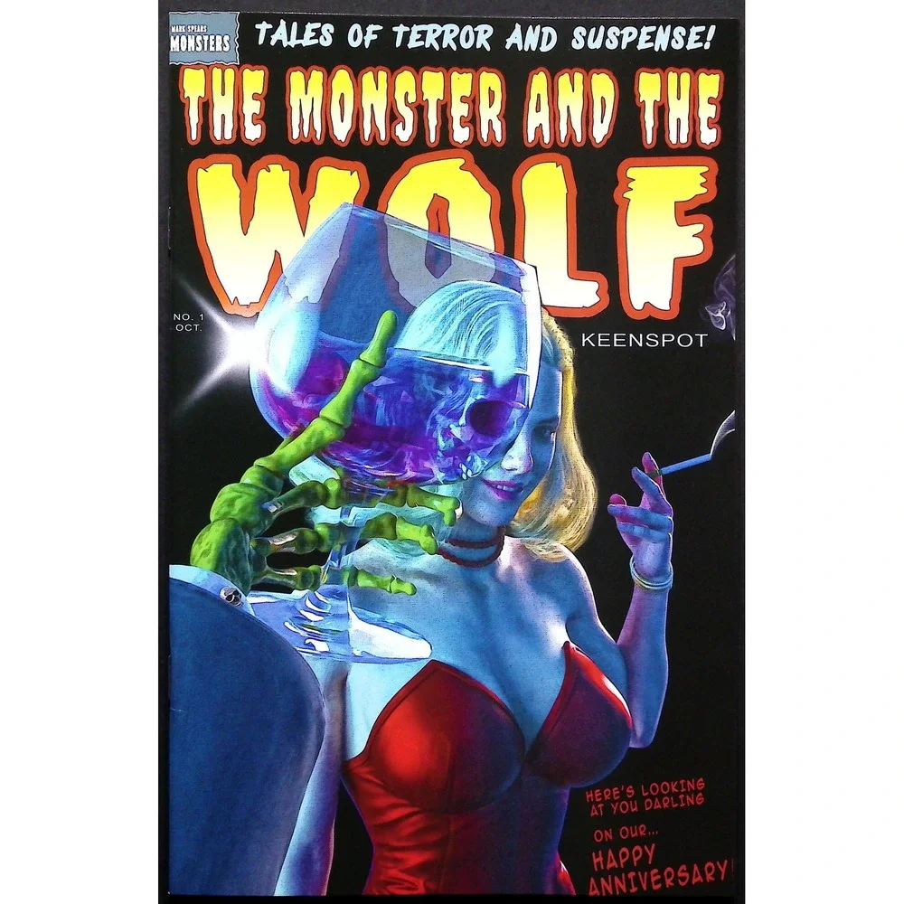 The Monster and the Wolf‎ Comic Book #1  KeenSpot Mark Spears Cover A18