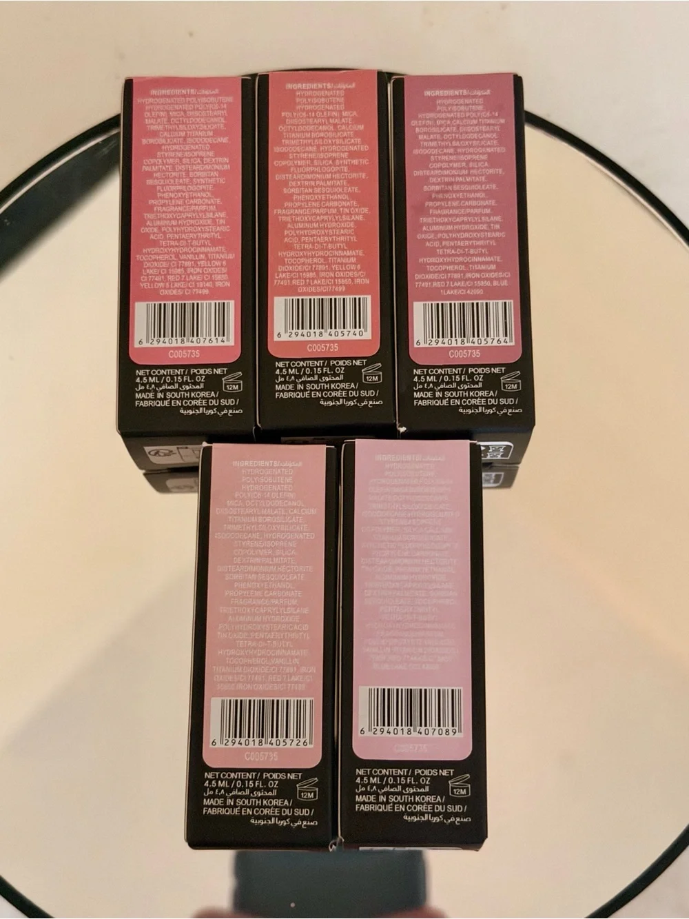 HUDA BEAUTY Blush Filter Soft Glow Liquid Blush ONE Cotton Candy Sunset Lychee