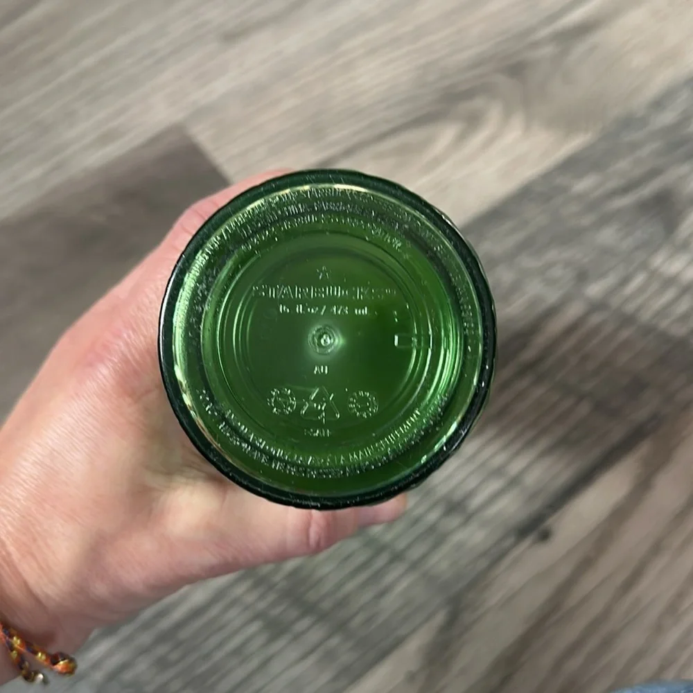 Starbucks iridescent green