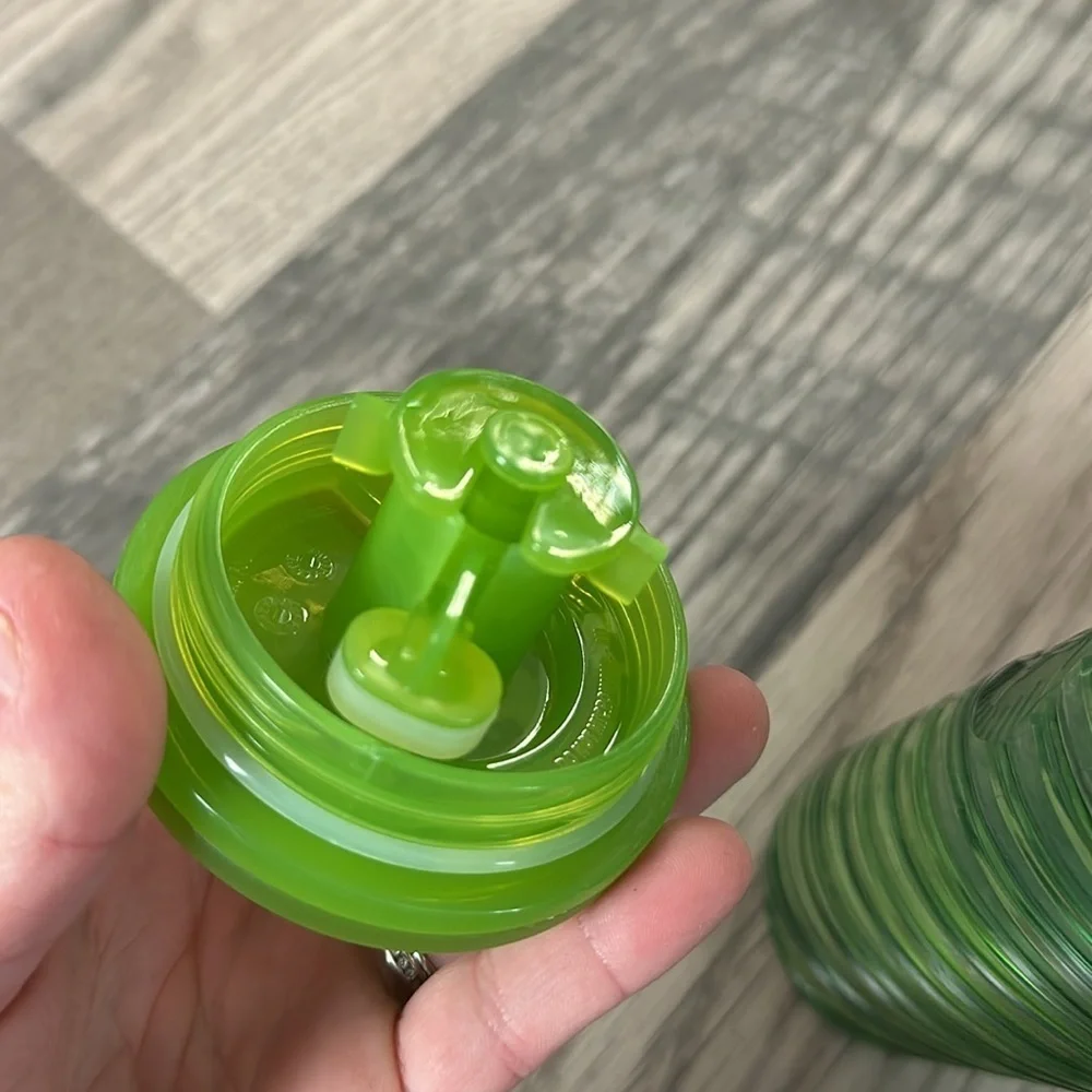 Starbucks iridescent green