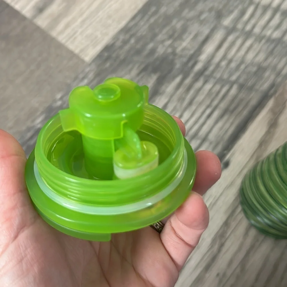Starbucks iridescent green