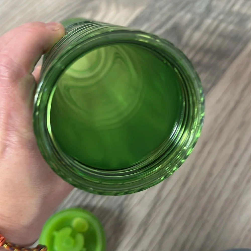 Starbucks iridescent green