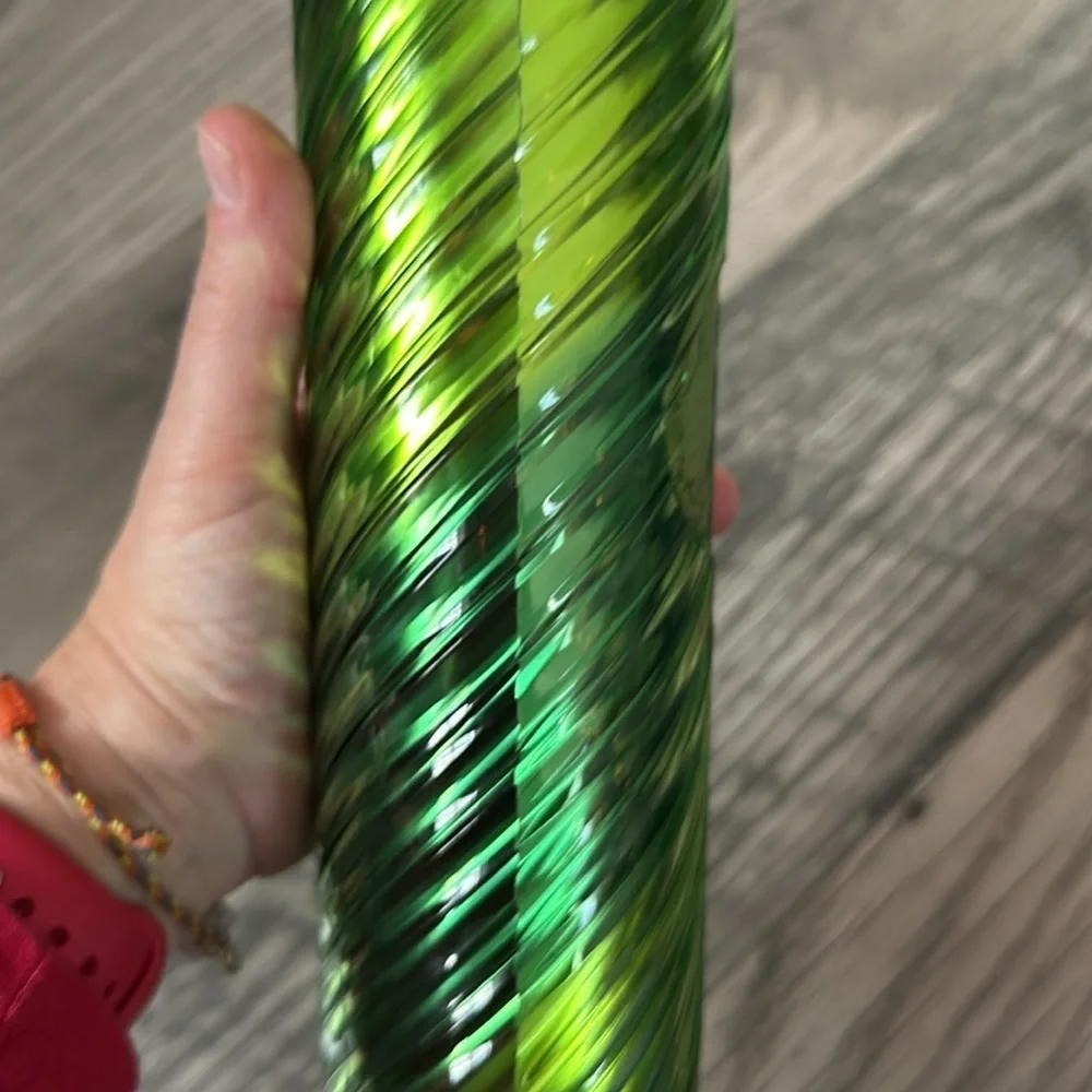 Starbucks iridescent green