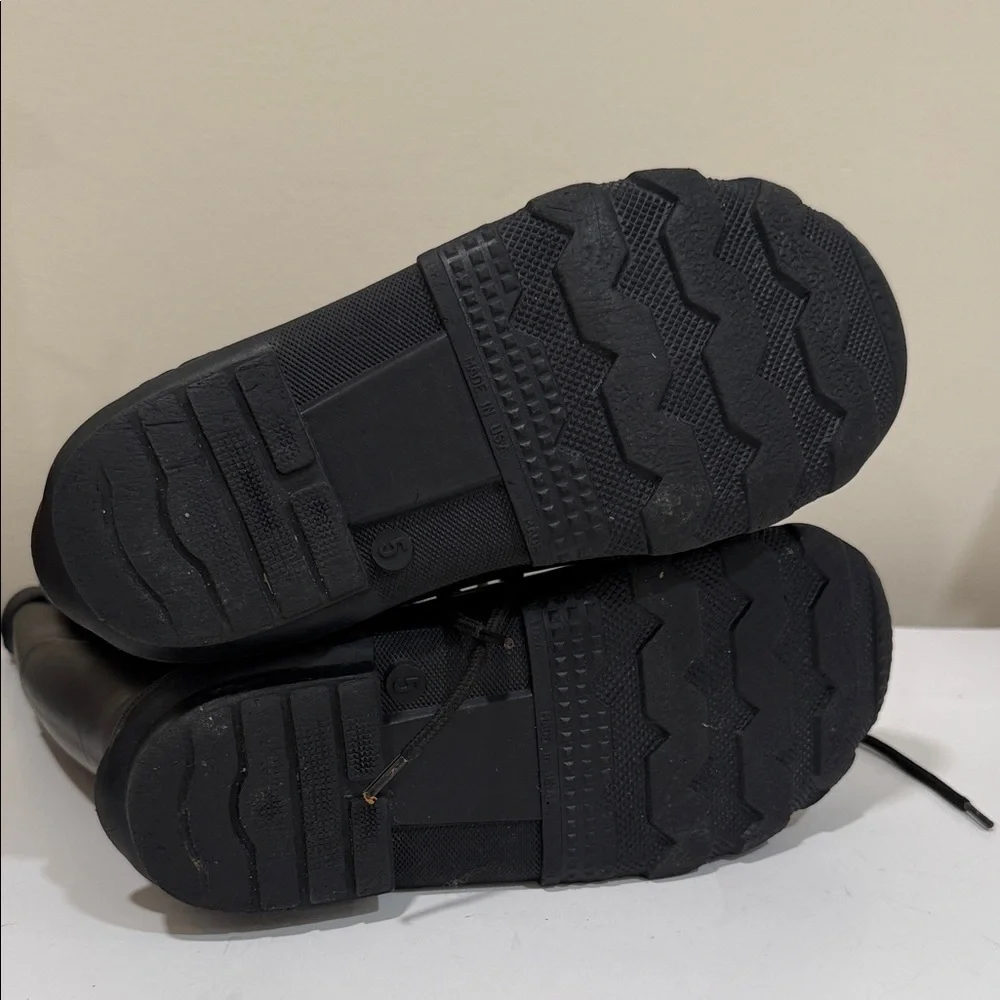 LaCrosse Black Waterproof Tall Insulated Rain Snow or Fishing Boots (sz 5)