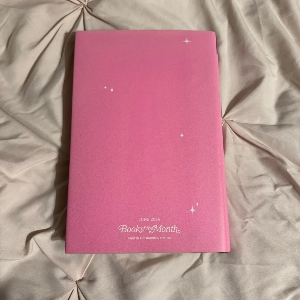 Book Of The Month pink hardcover
