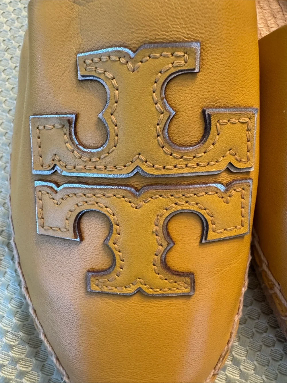 Tory Burch leather espadrille