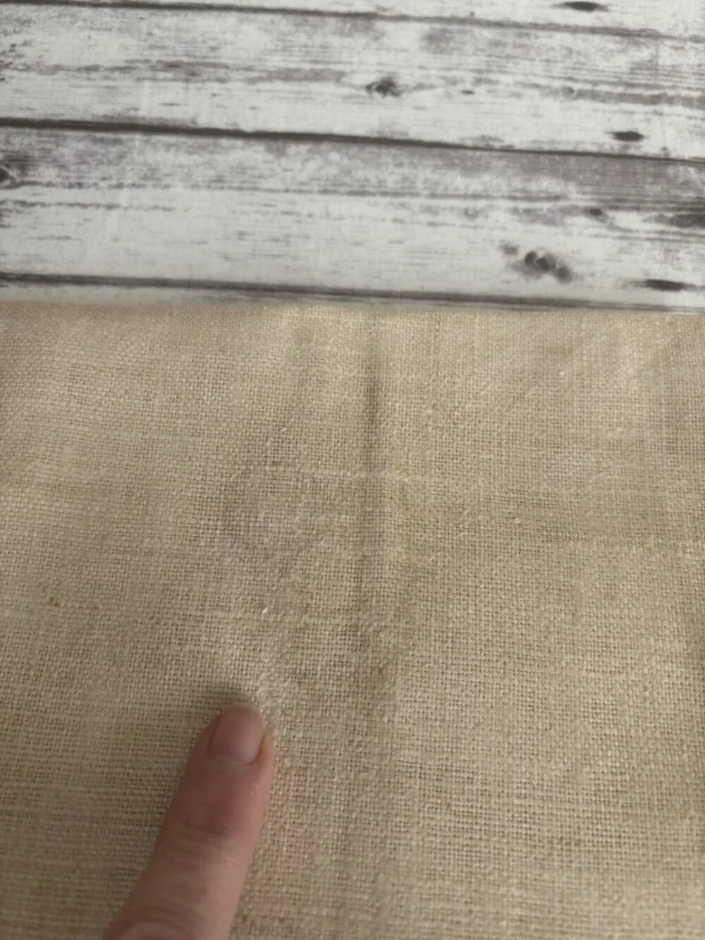 Handmade vintage hand