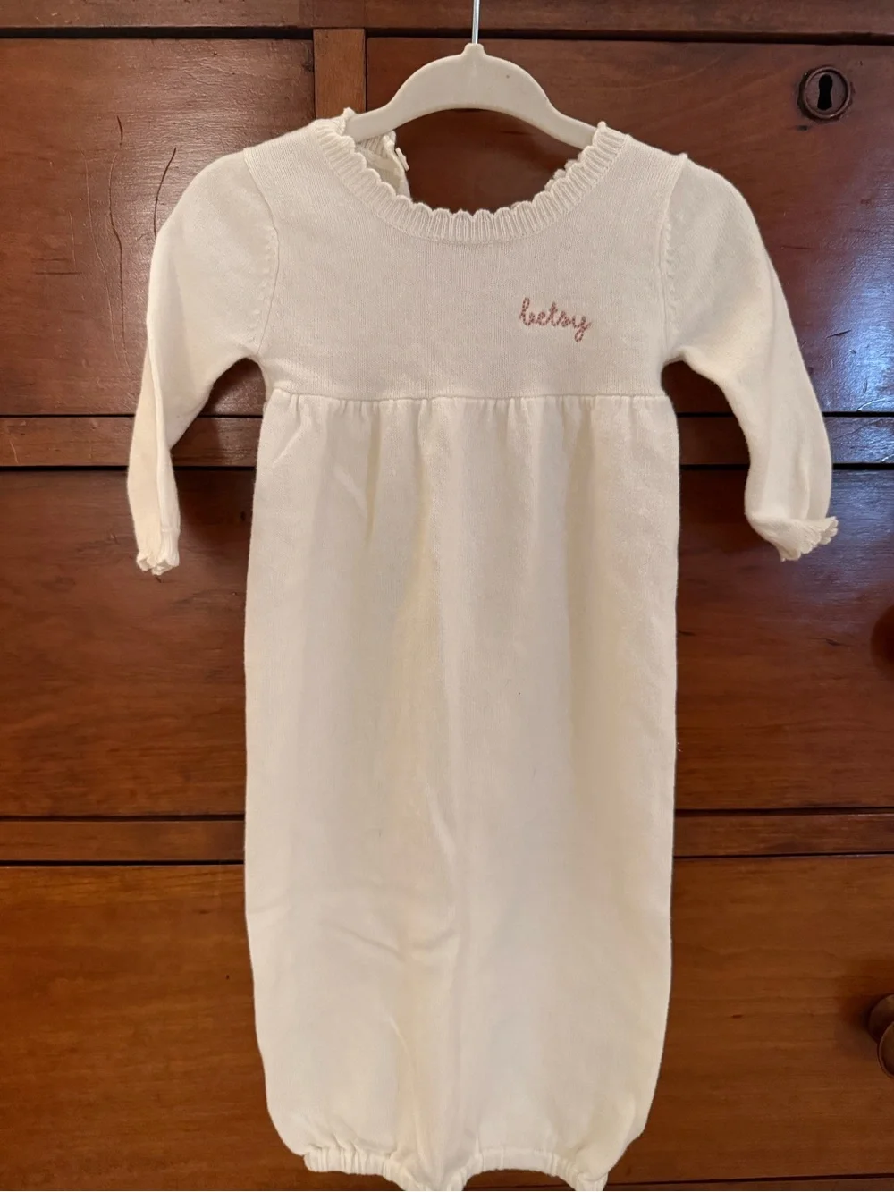Welcome Baby Gown “Betsy”