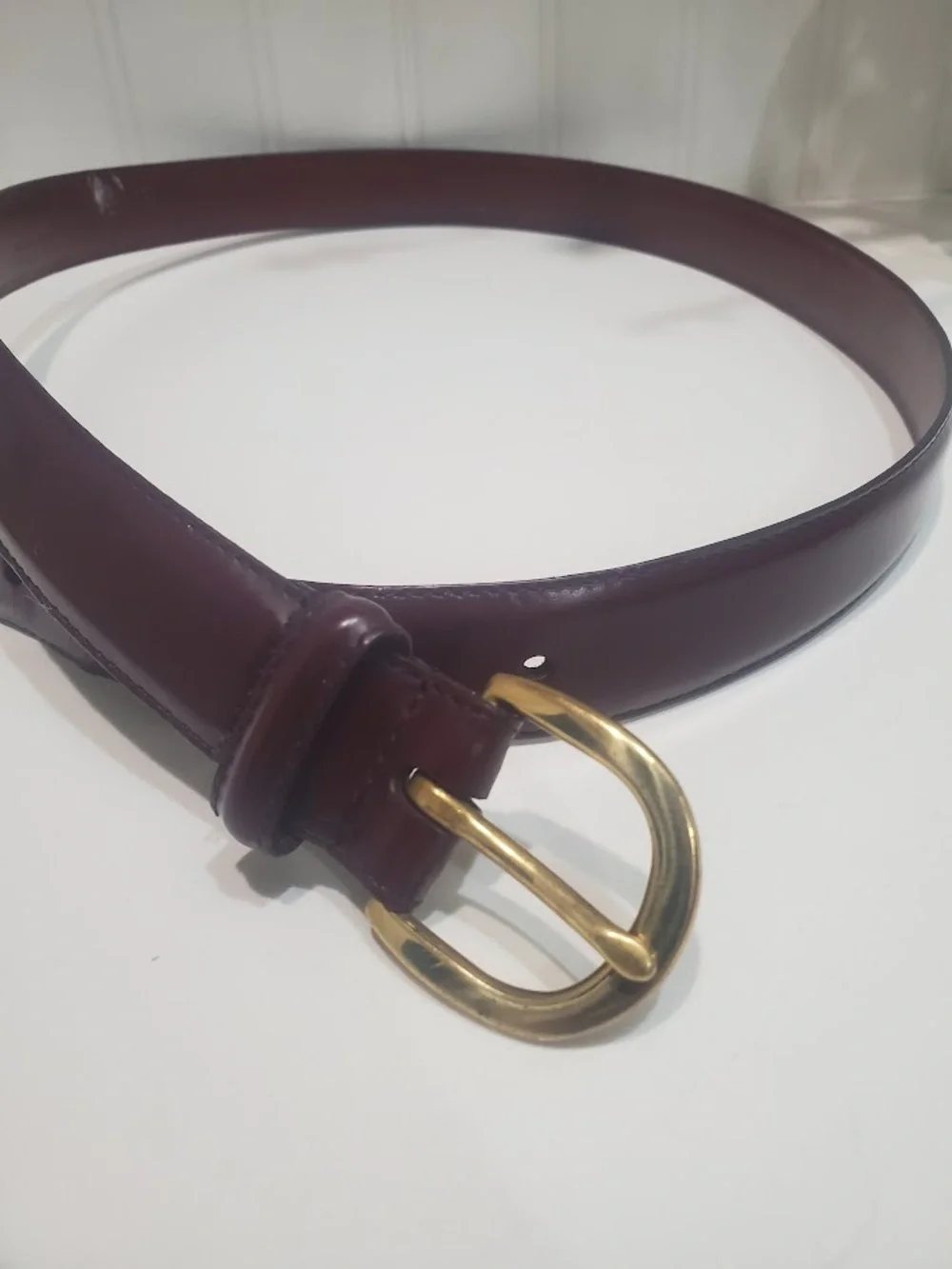 Vintage Coach Leather Women's Belt Size  36
