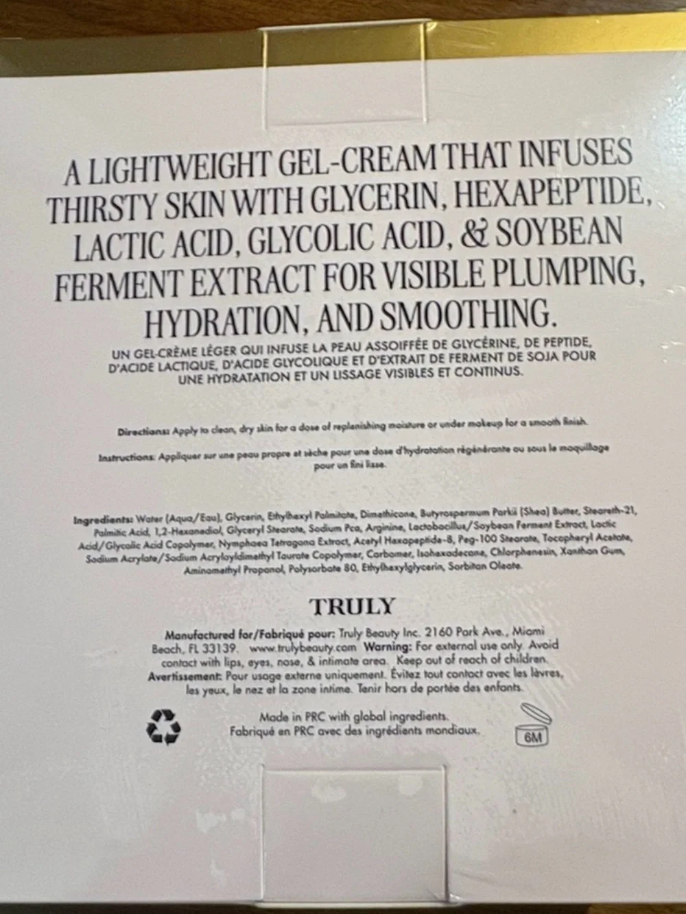 TRULY lightweight facial