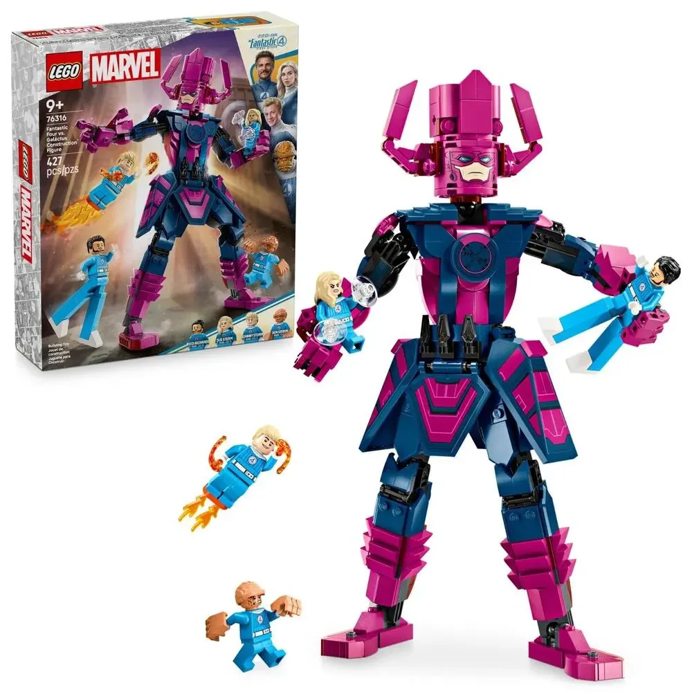 LEGO Marvel Fantastic Four vs. Galactus Construction Figure Super Hero 76316, 9+