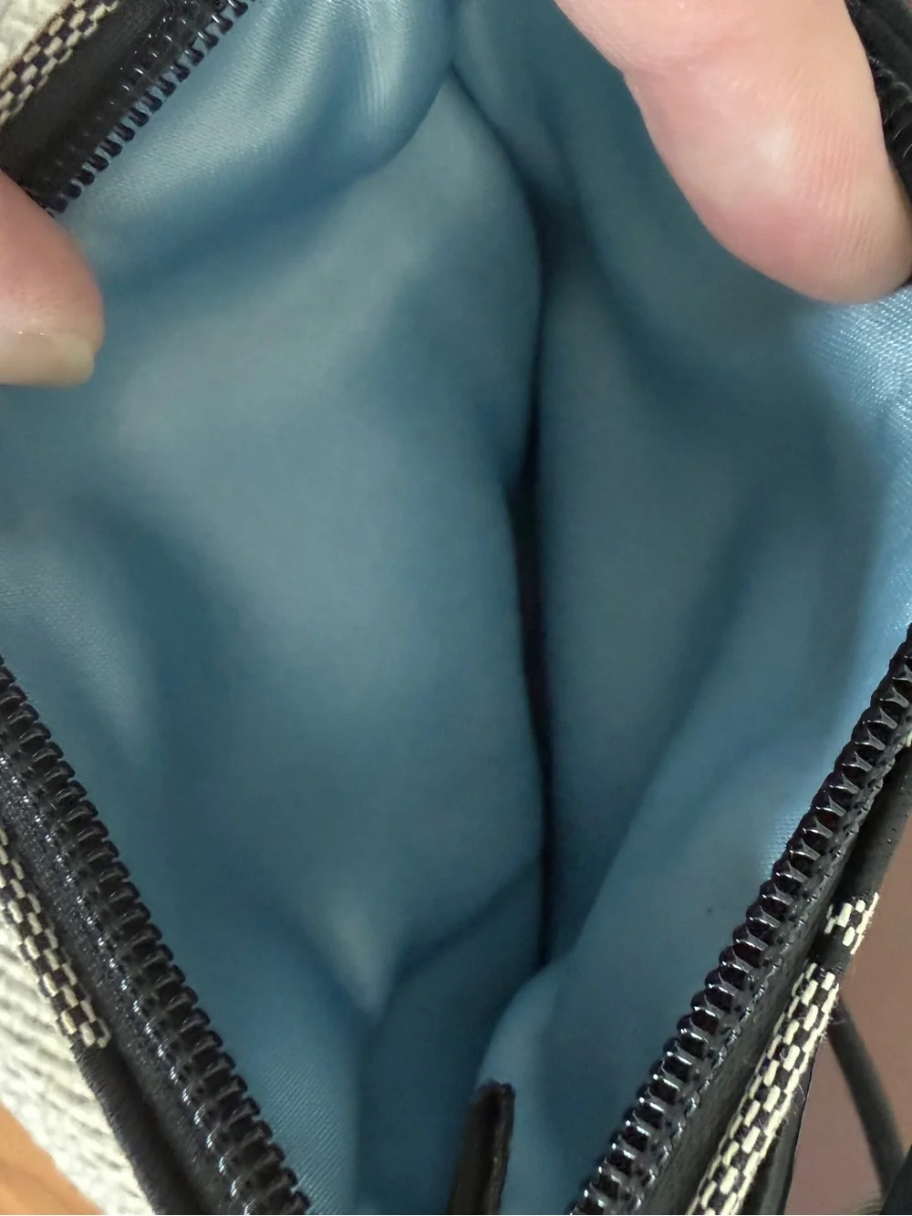 Coach wristlet pouch