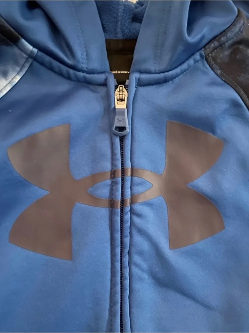 Under Armour Boys' Camo Raglan Full-Zip Hoodie Set