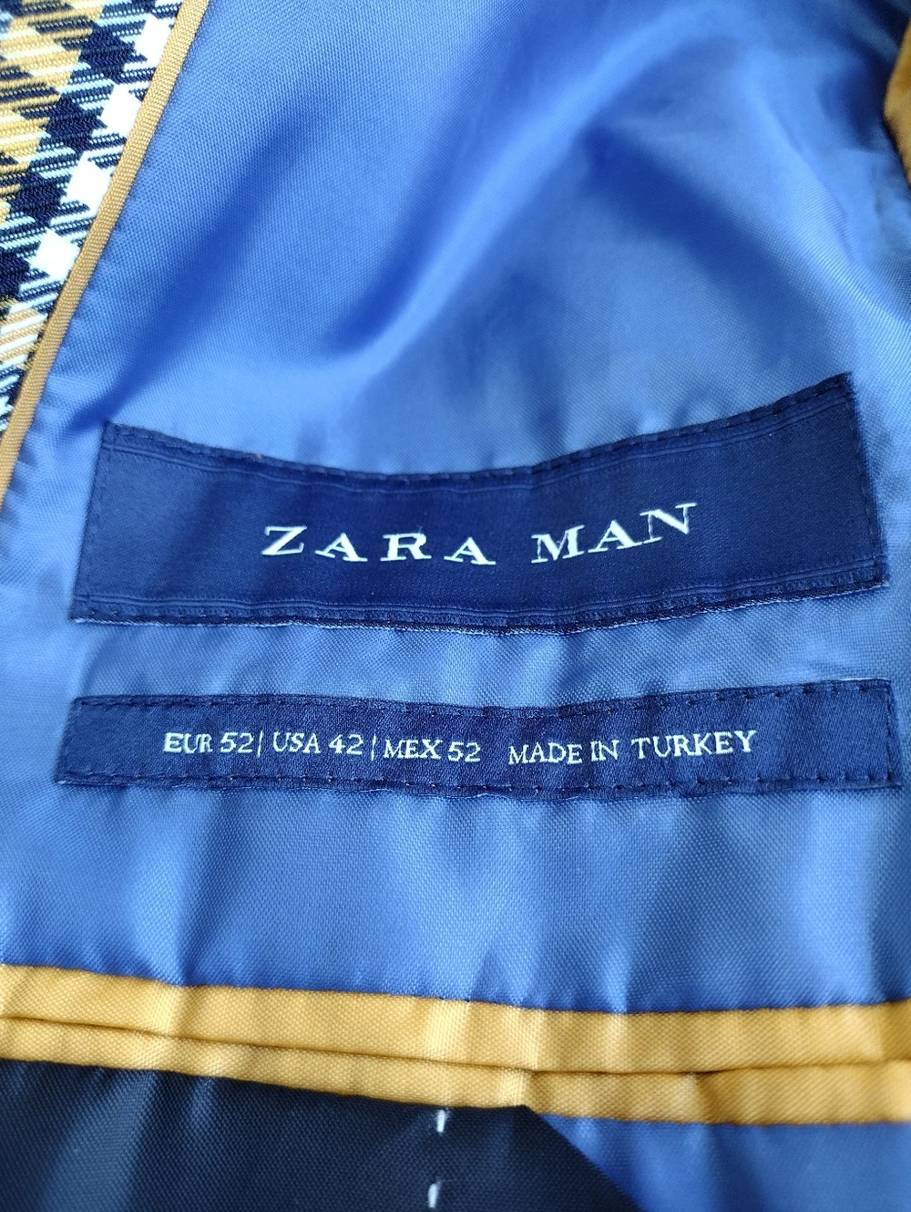 Zara man lined