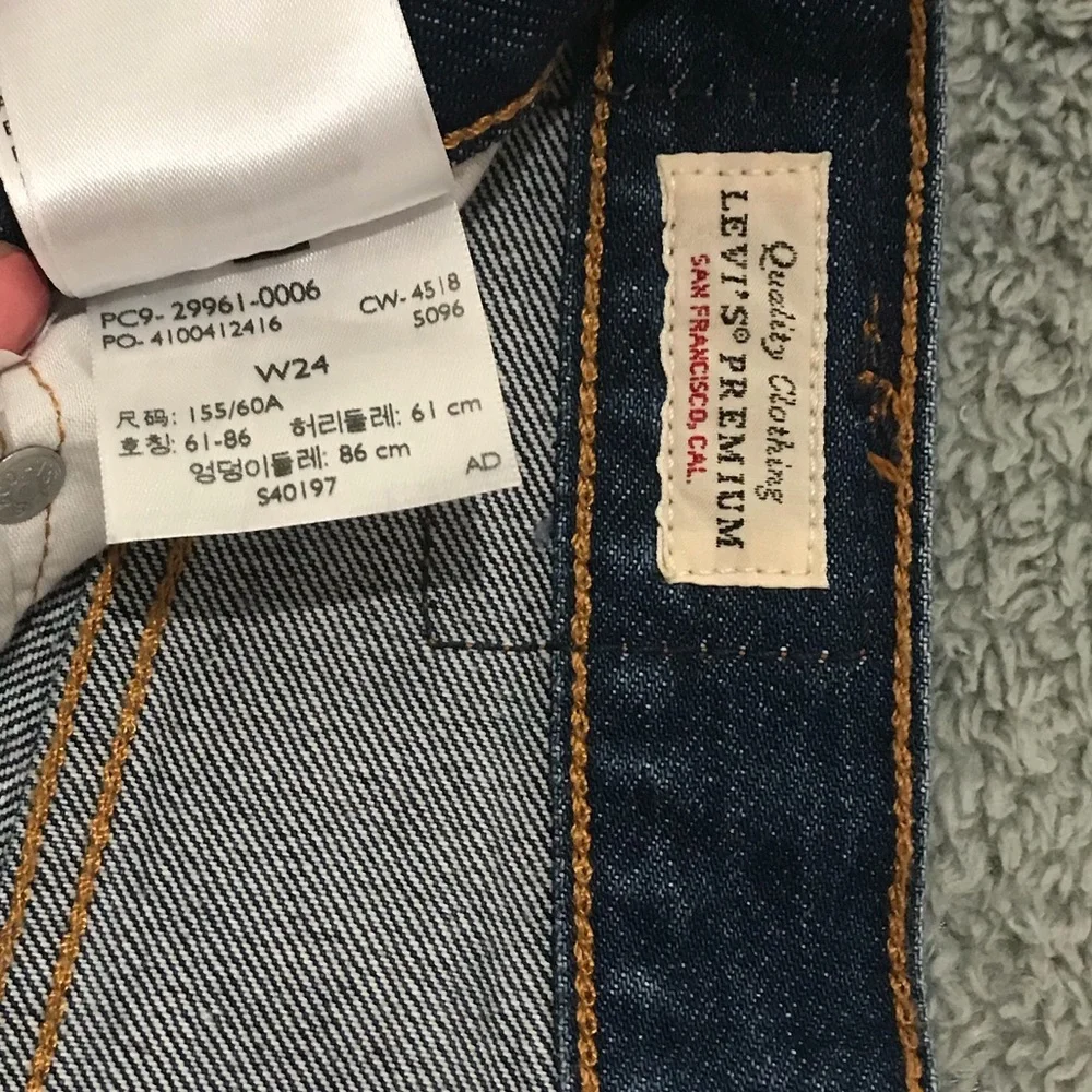 Levis cotton pocket inch
