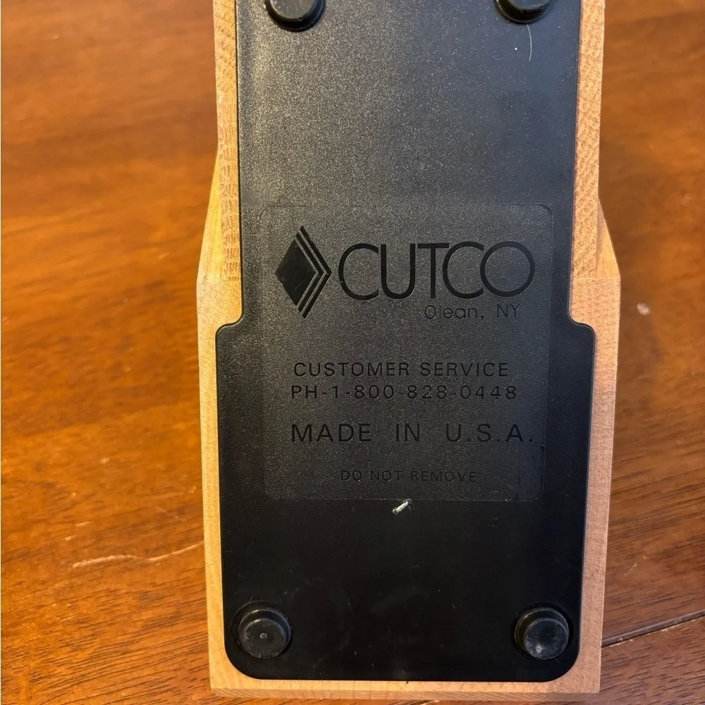 Cutco wooden knife