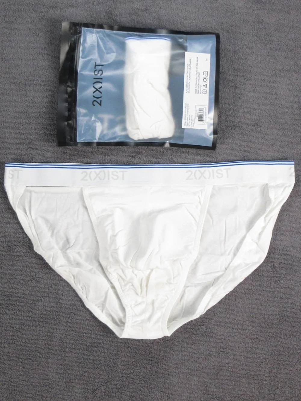 2XIST Men's Essential Cotton Stretch Sport Briefs