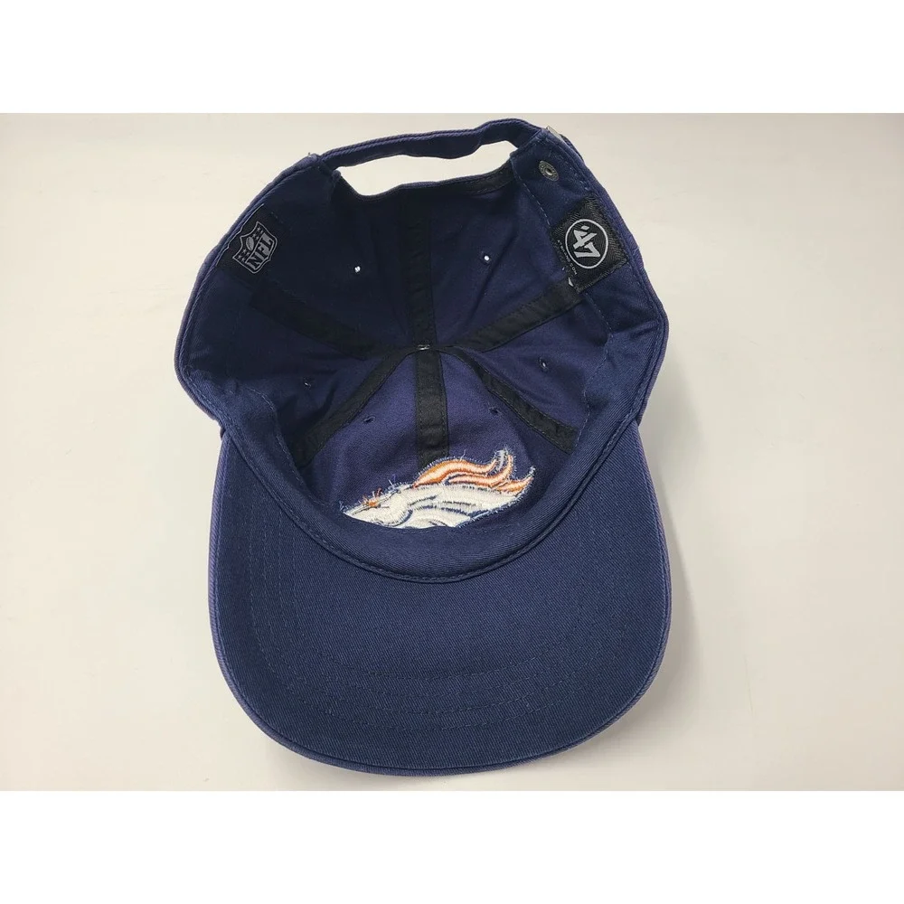 Women Denver Broncos Glitter Sparkles Logo 47 Brand Strapback Adjustable Hat Cap