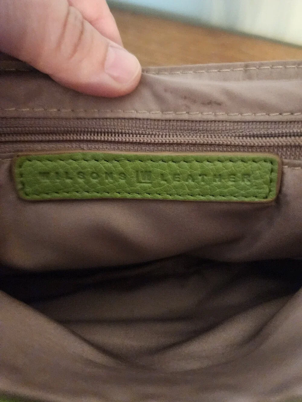 Wilsons Leather this green