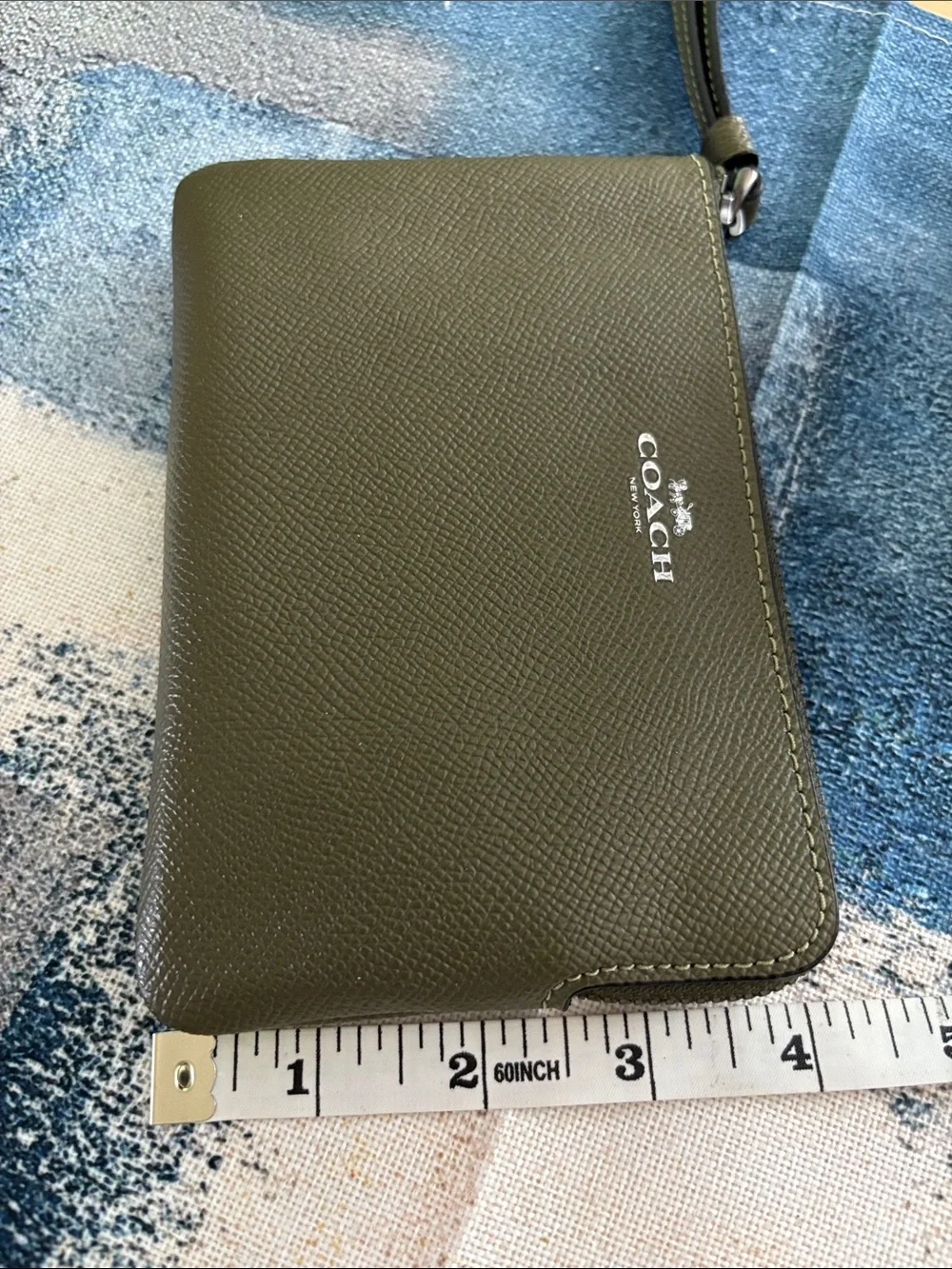 Coach wristlet pouch