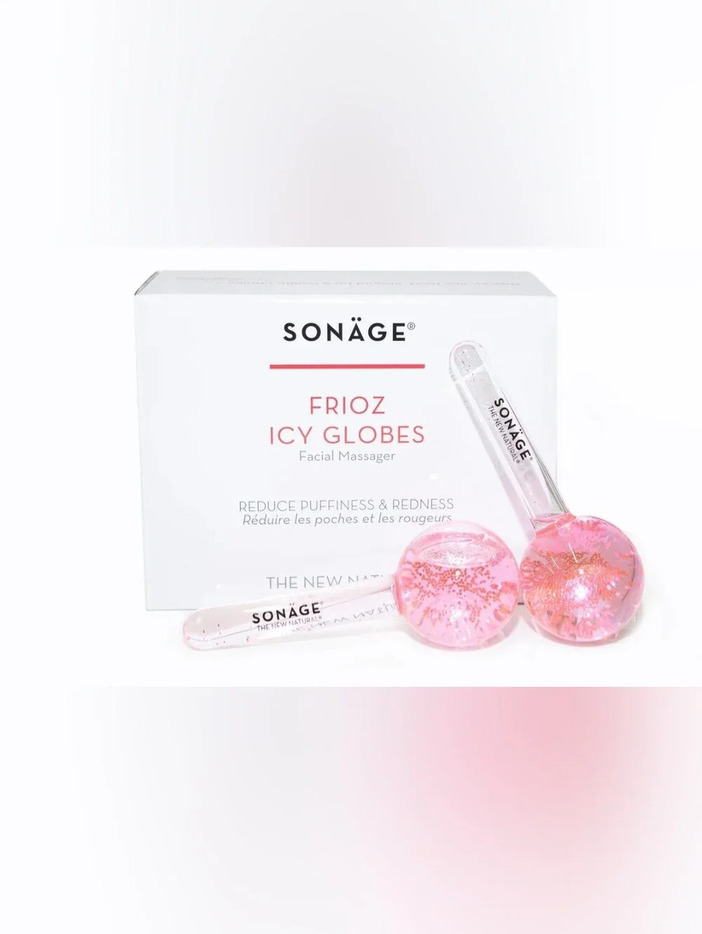 New Frioz Icy Globes Facial Massager