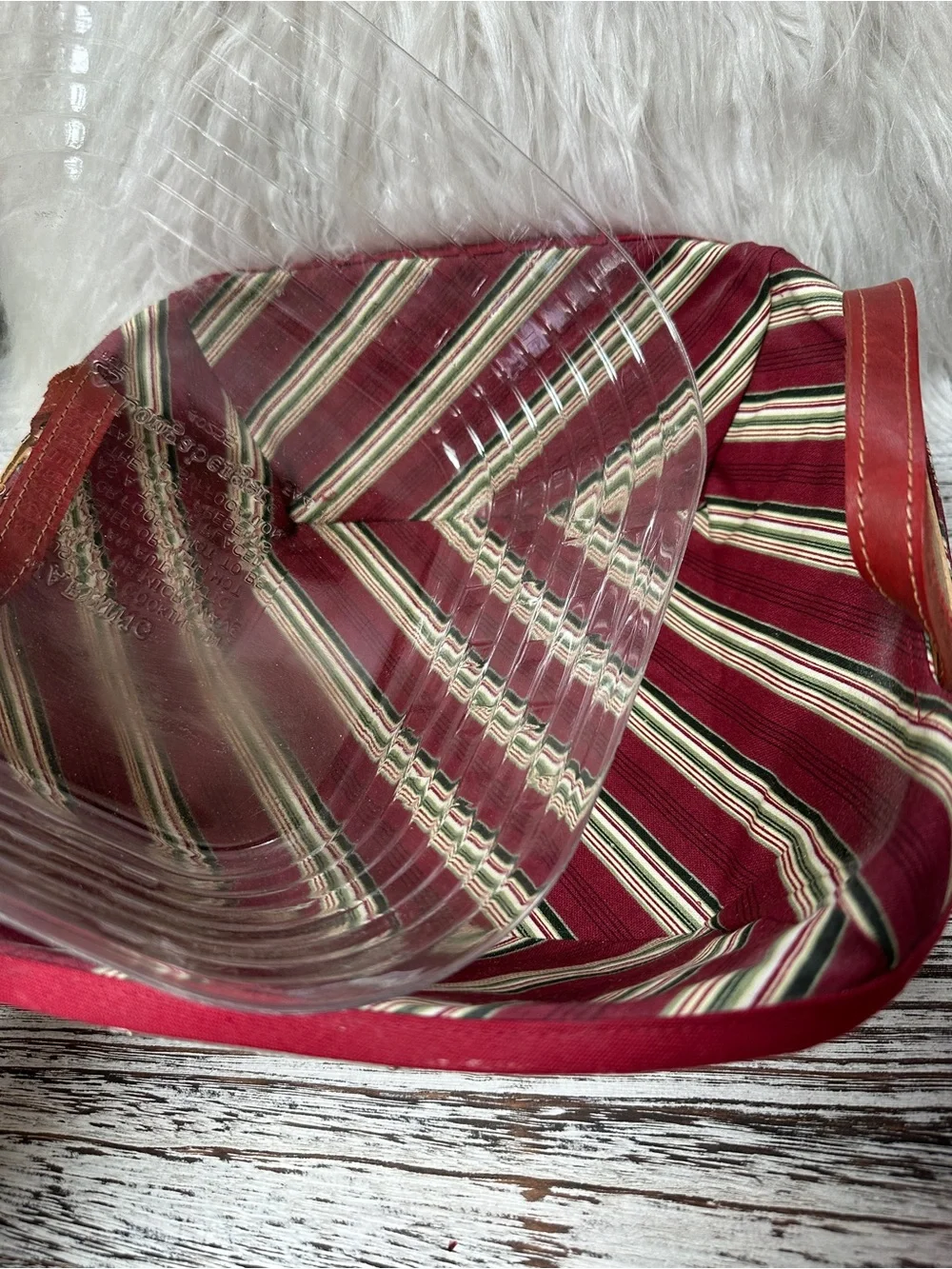 Longaberger includes fabric