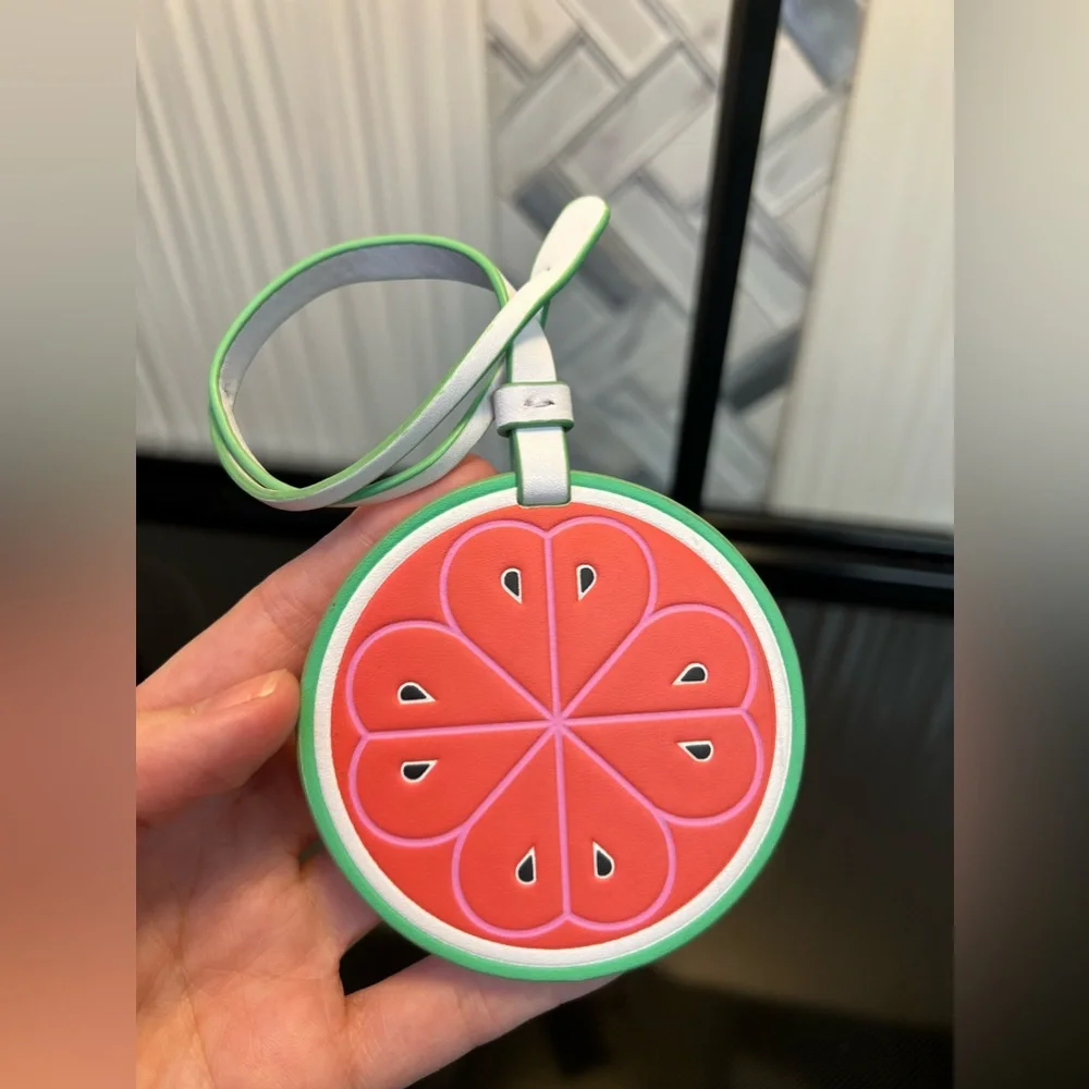 SALE RARE Watermelon Kate Spade Tote Bag Tag Charm