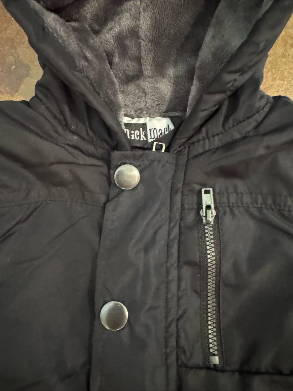 Mick Mack cozy hooded