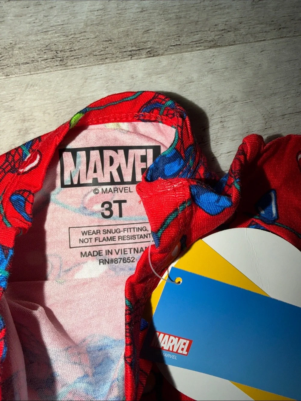 Marvel soft pajama