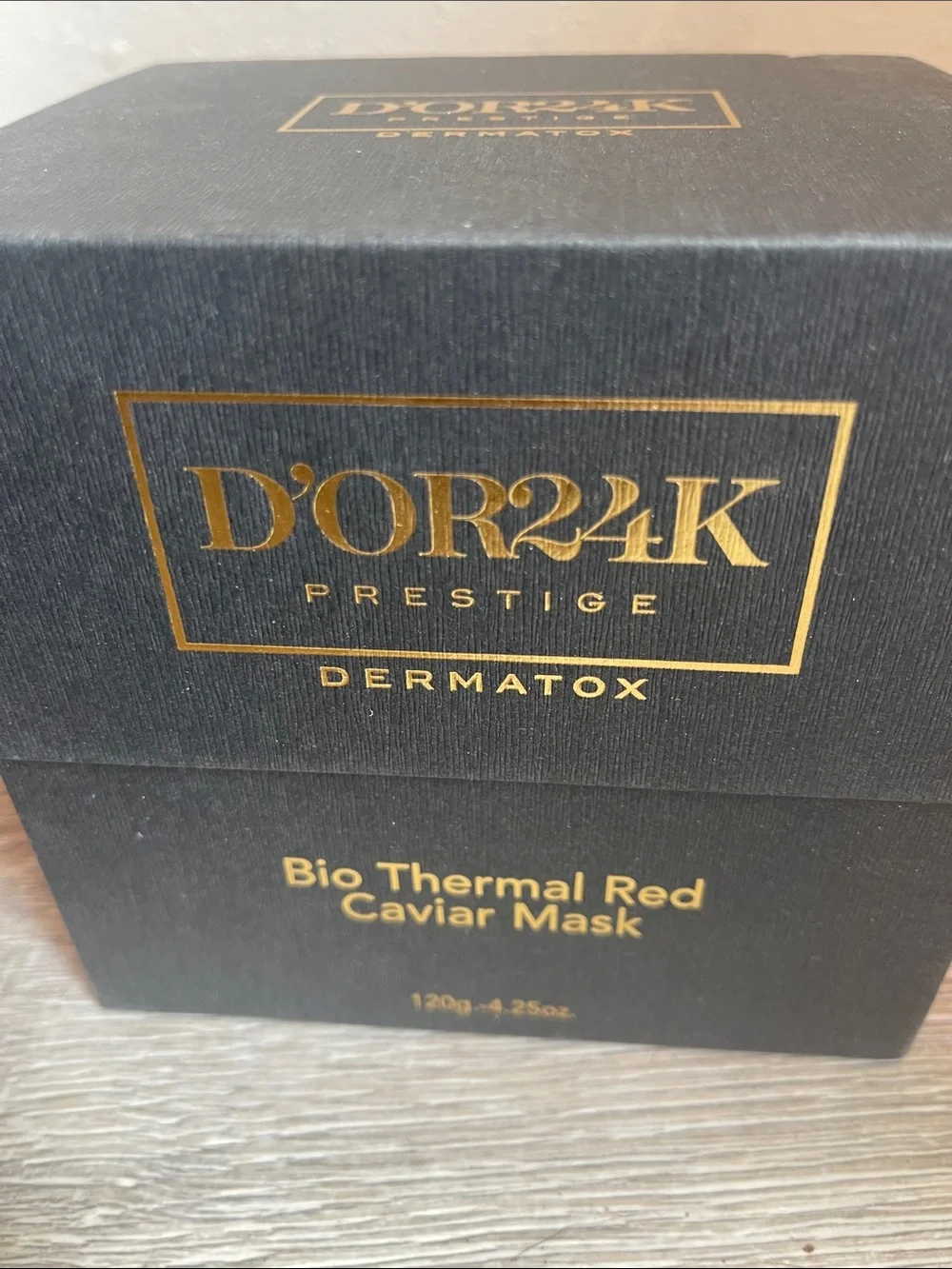 D'OR24K Prestige Bio Thermal Red Caviar Set - Black & Gold Boxes
