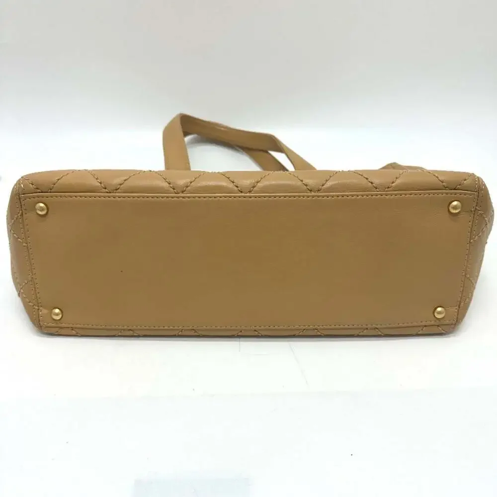 CHANEL cream tote