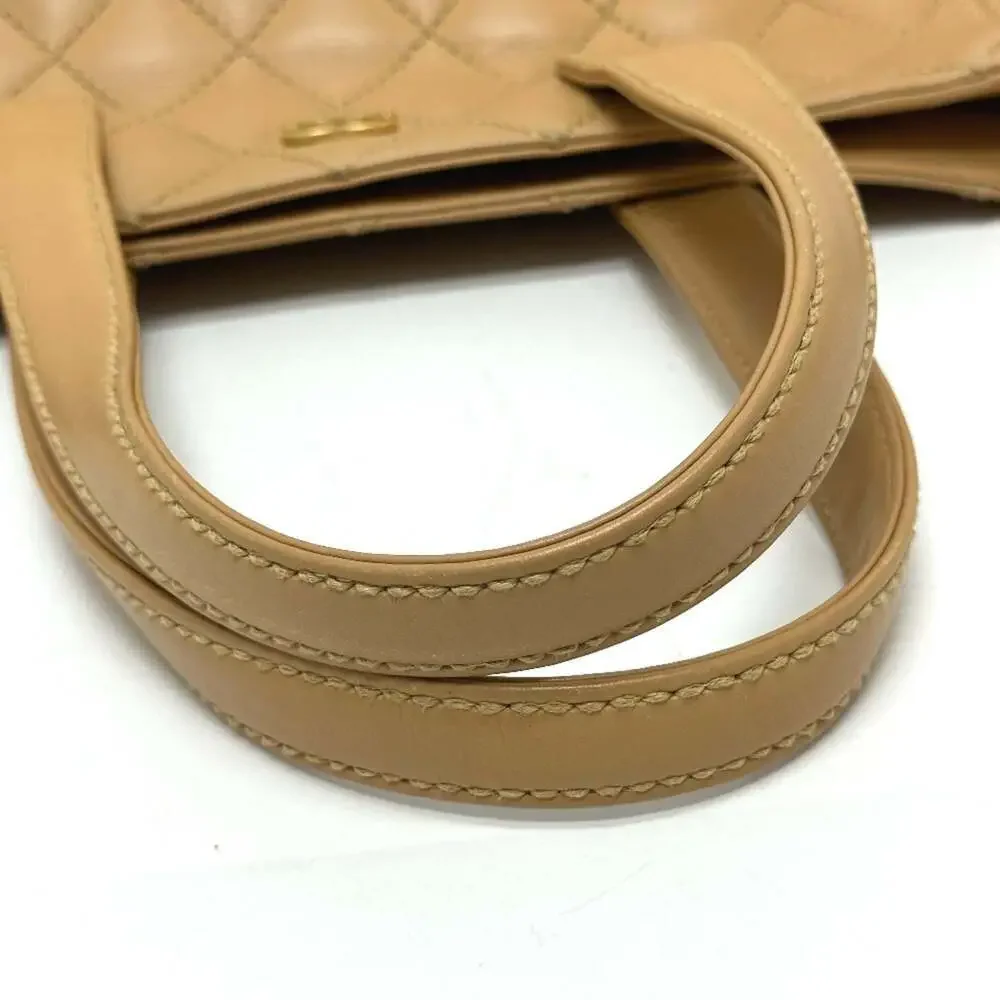 CHANEL cream tote