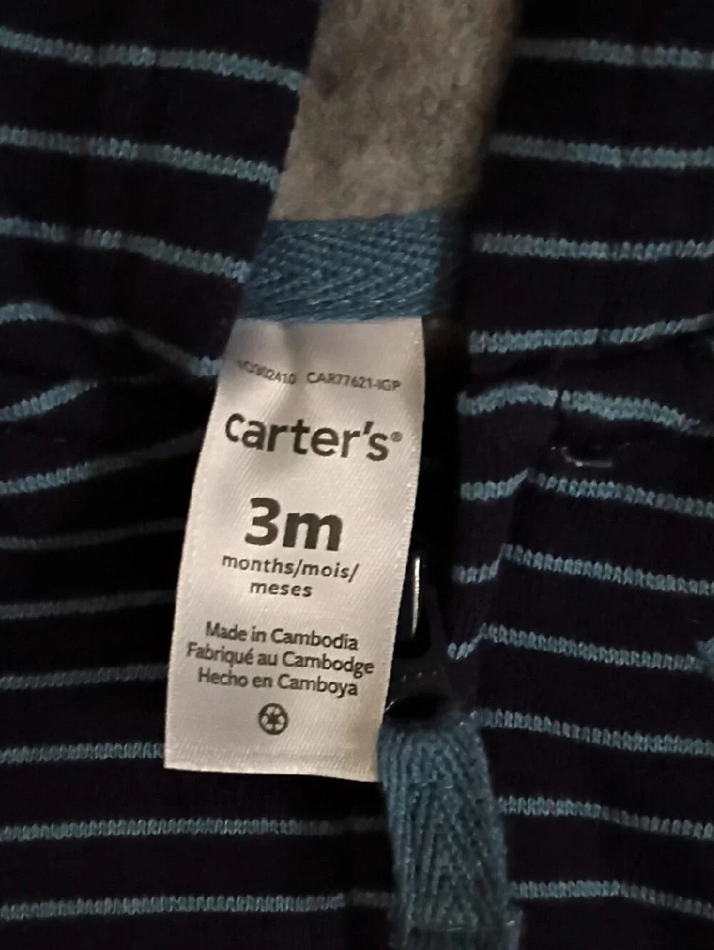Carters cozy hooded