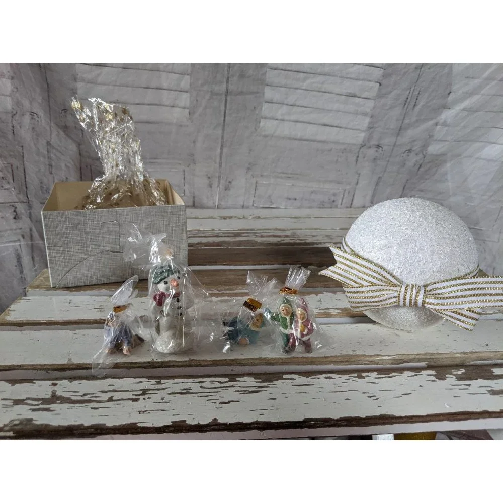 BlumChen snowball children's snowman display‎ Xmas