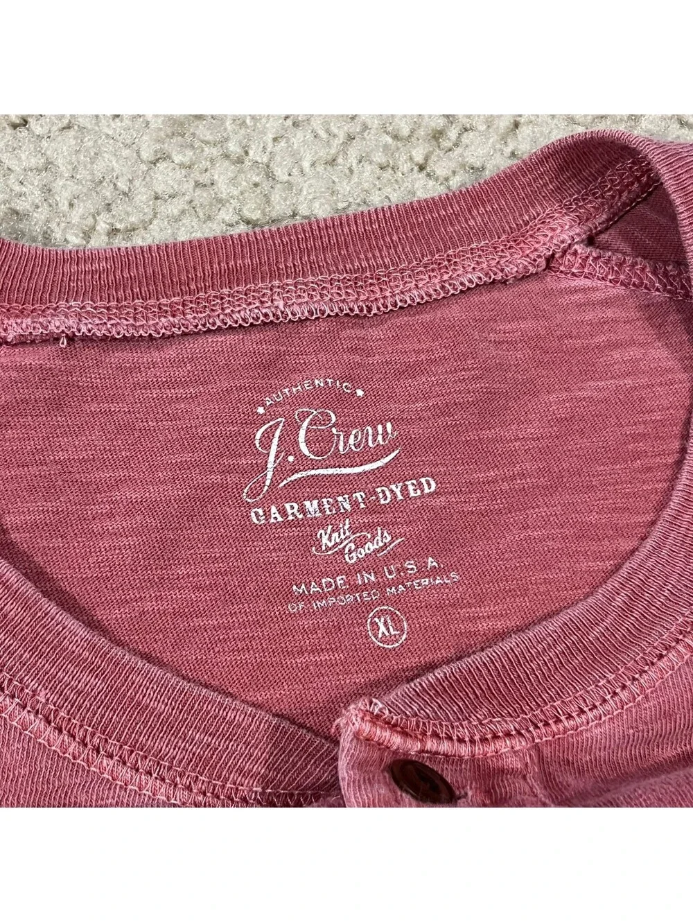 J. Crew shirt provided henley