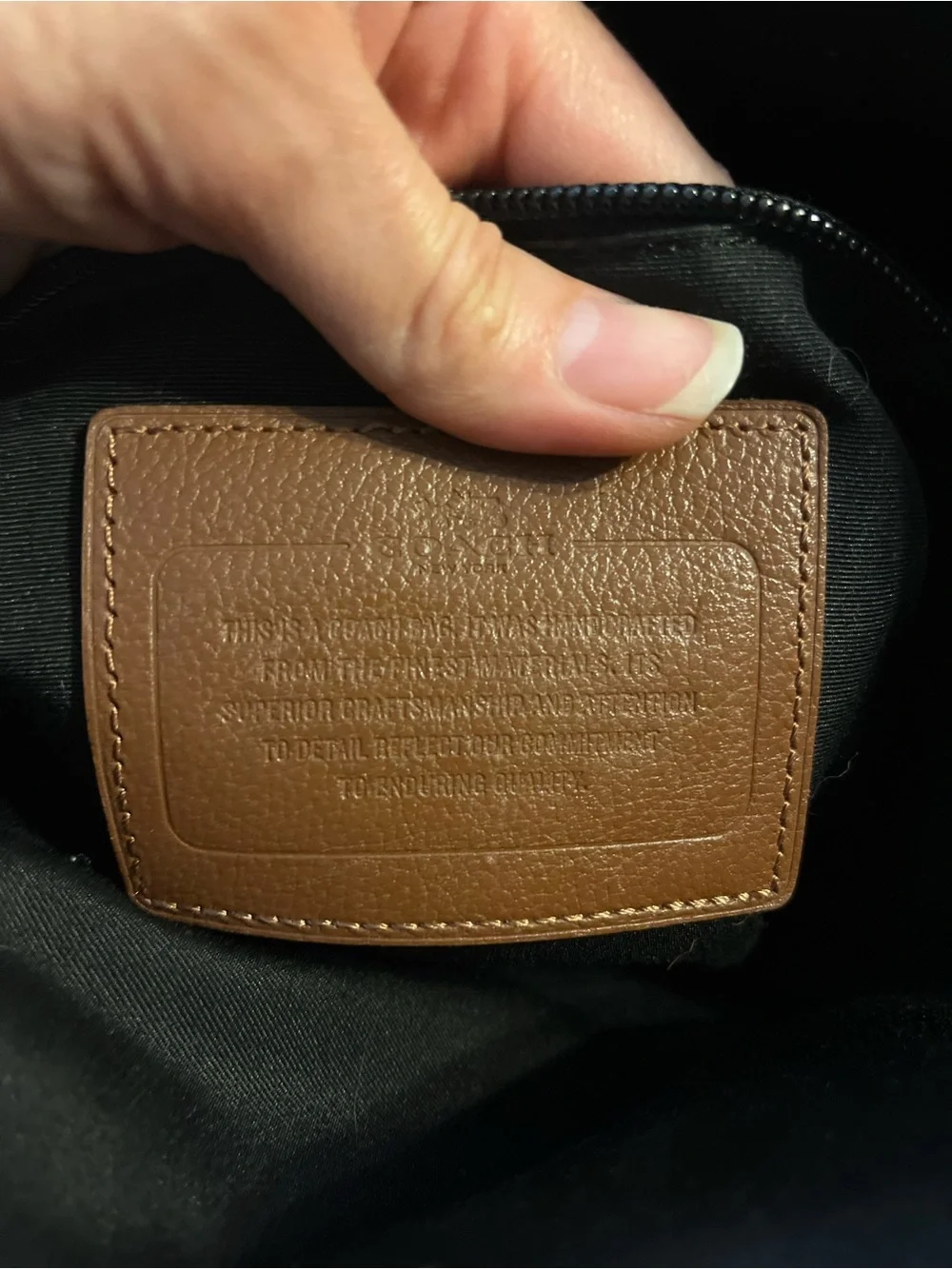 Coach luxe utility